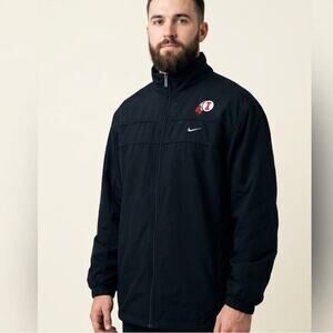 RARE VINTAGE NIKE TEAM University of Illinois "Chief Illiniwek" Jacket - Size XL